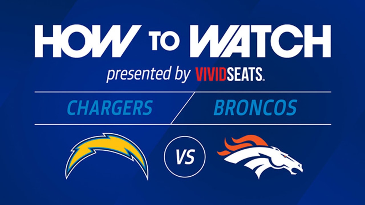 How to Watch Chargers vs. Broncos TV, Live Stream, Radio & More