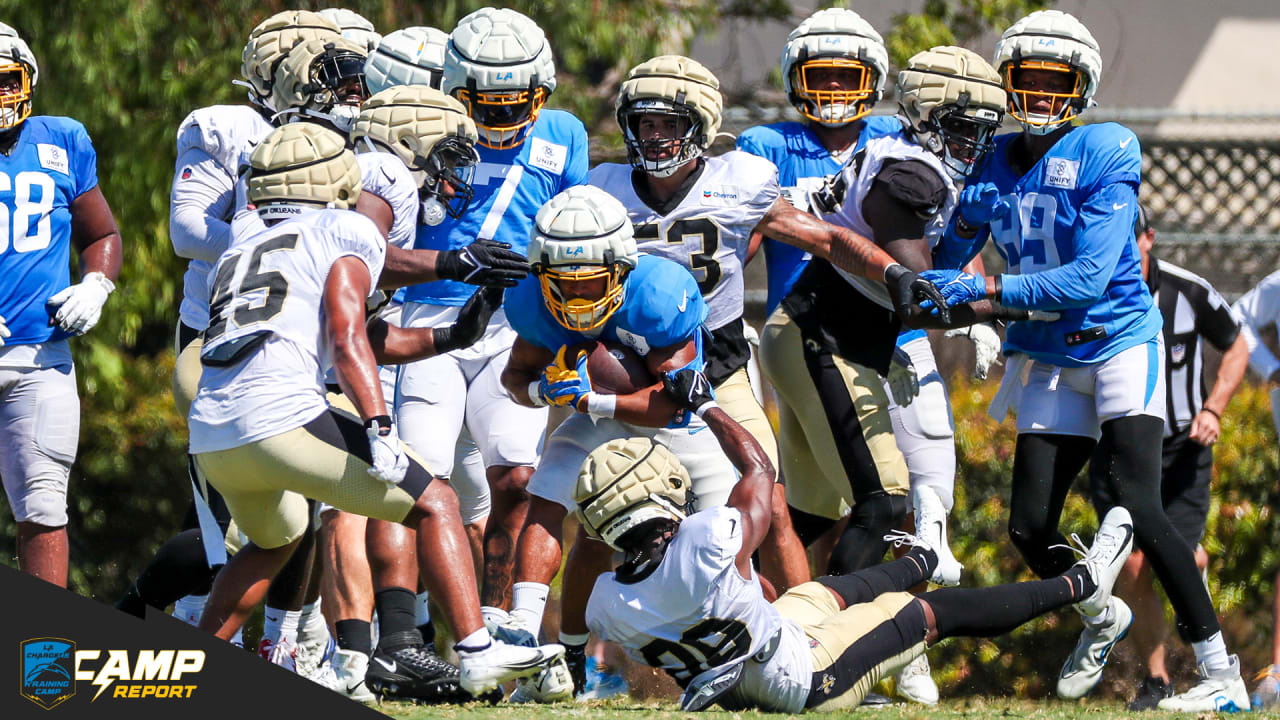 Chargers hold joint practice with Rams, get dry run at StubHub