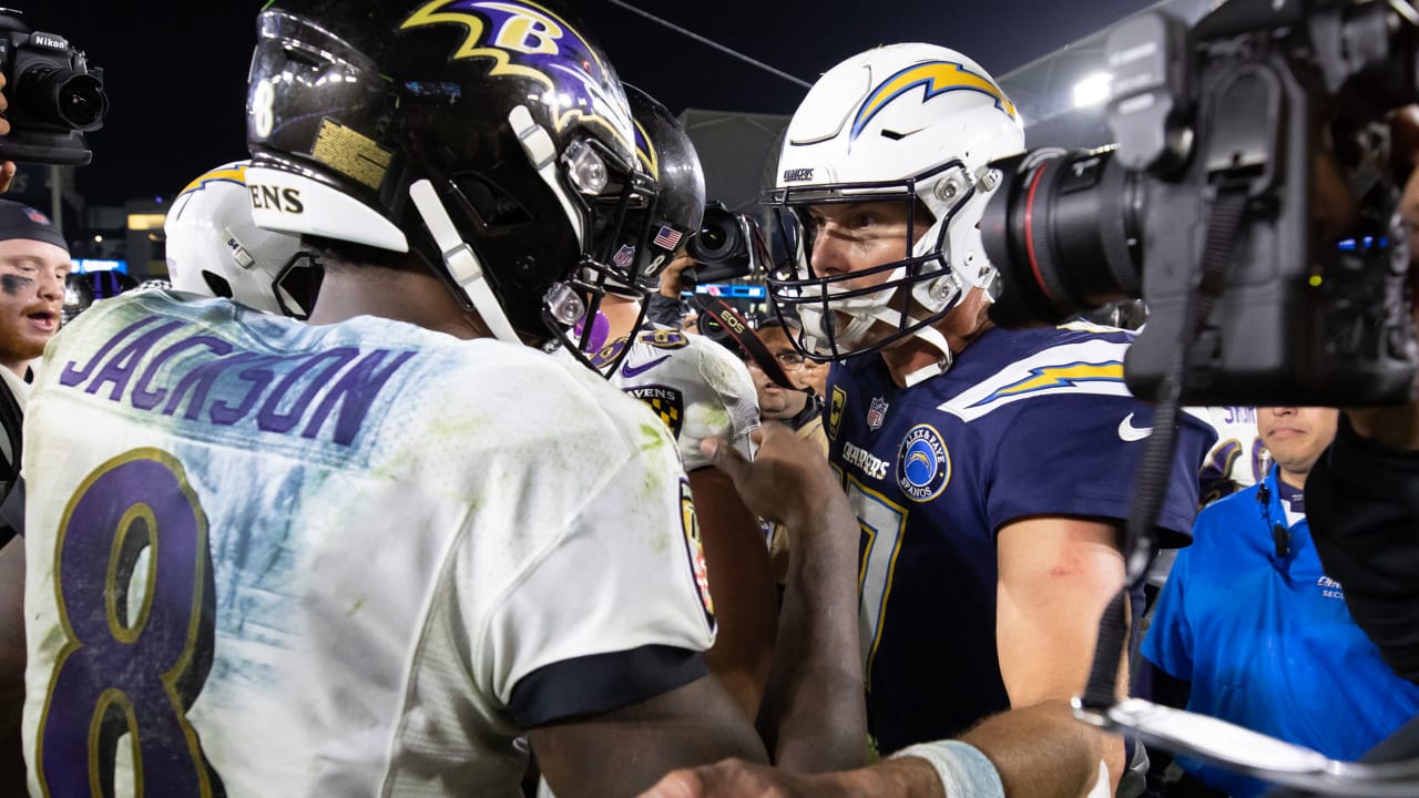 Watch: Los Angeles Chargers safety Derwin James redeems on first pitch