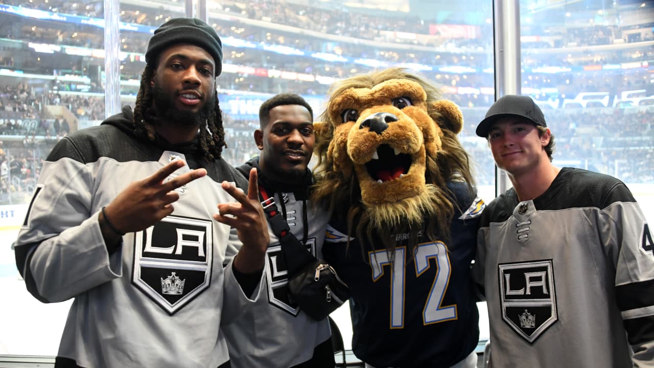 Chargers Night at LA Kings Game