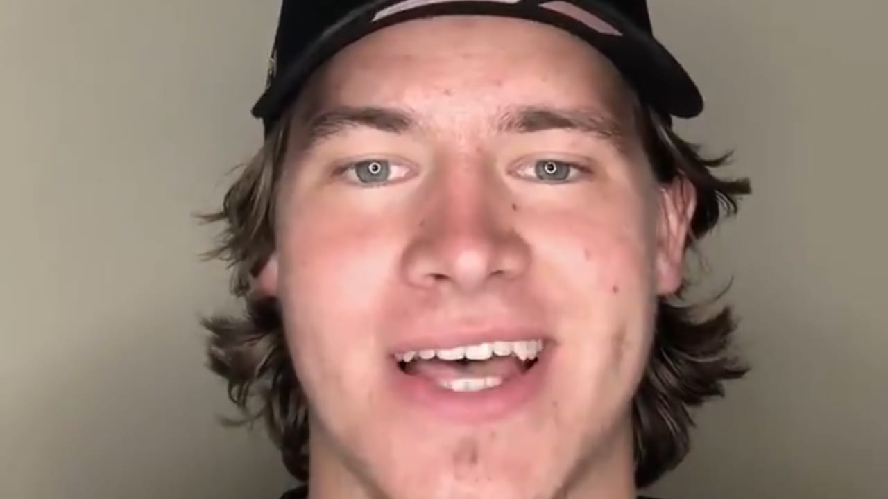 QB Justin Herbert, #6 Pick in 2020 NFL Draft, Message to Fans