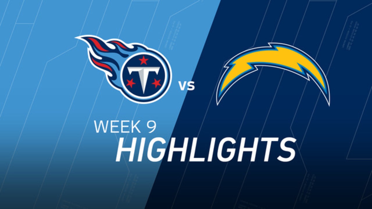 Game Highlights Chargers vs. Titans