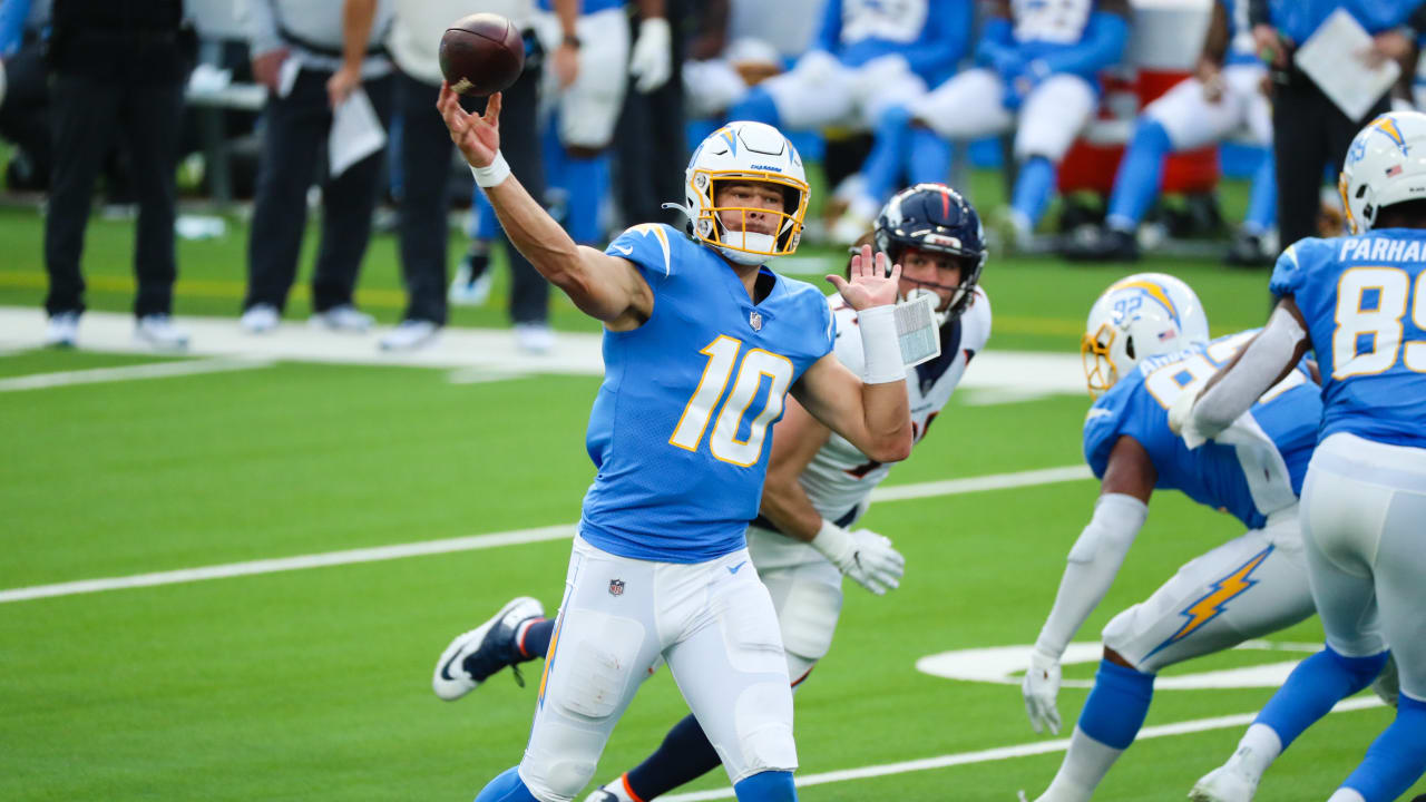 Quarterback Justin Herbert Pepsi NFL Rookie of the Year