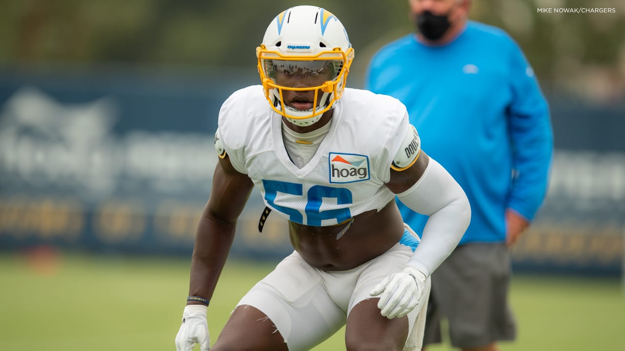 Los Angeles Chargers rookie linebacker Kenneth Murray is 'poised