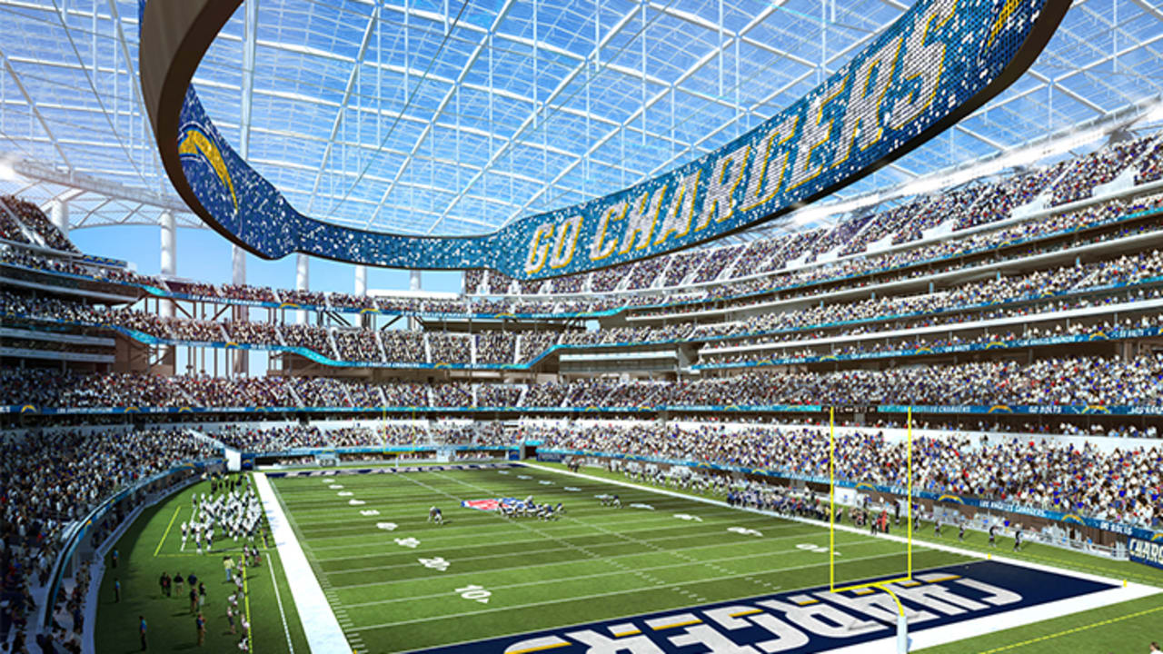 Los Angeles Rams & Los Angeles Chargers new stadium at Hollywood Park Los  Angeles, Ca SoFi Stadium