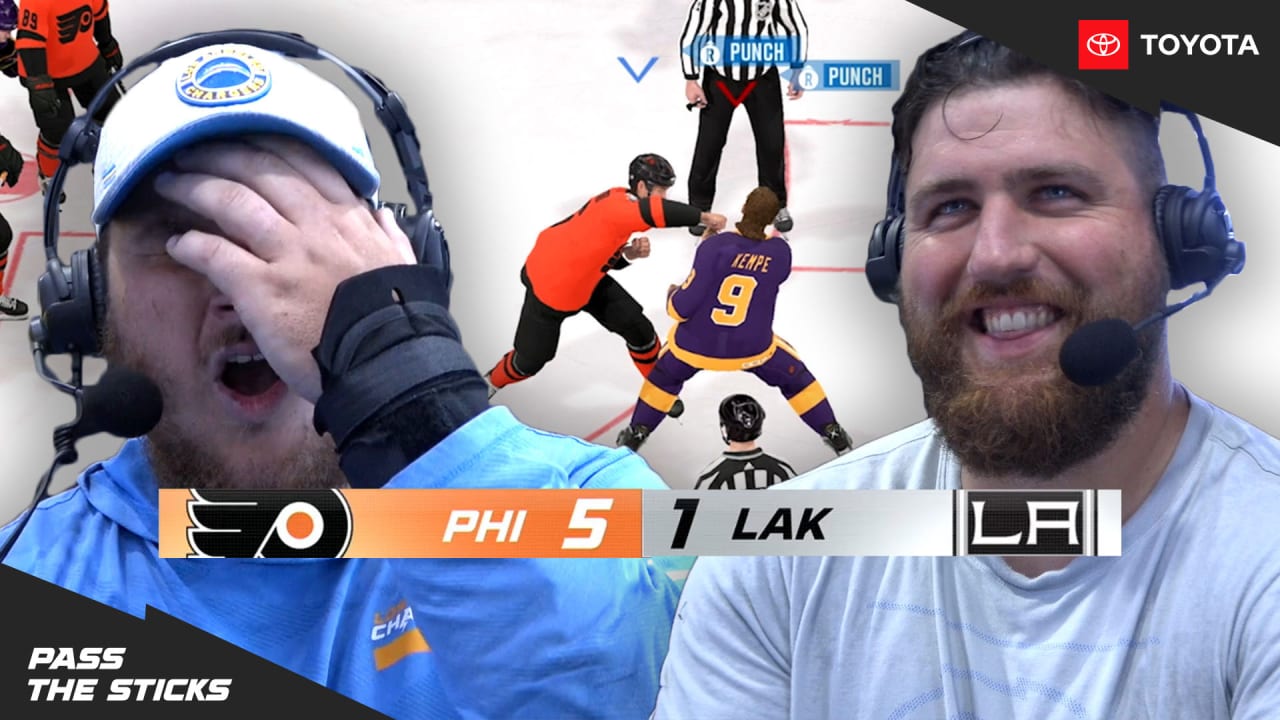 Pass The Sticks: Scott Quessenberry vs. Matt Feiler in NHL 22