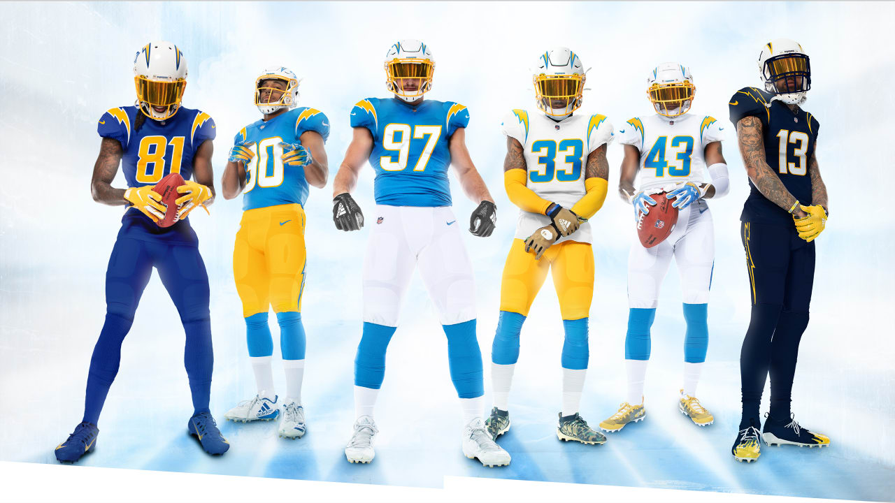 la chargers jersey 2020