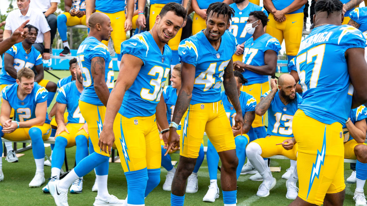 Behind-the-Scenes of Chargers Team Photo Day