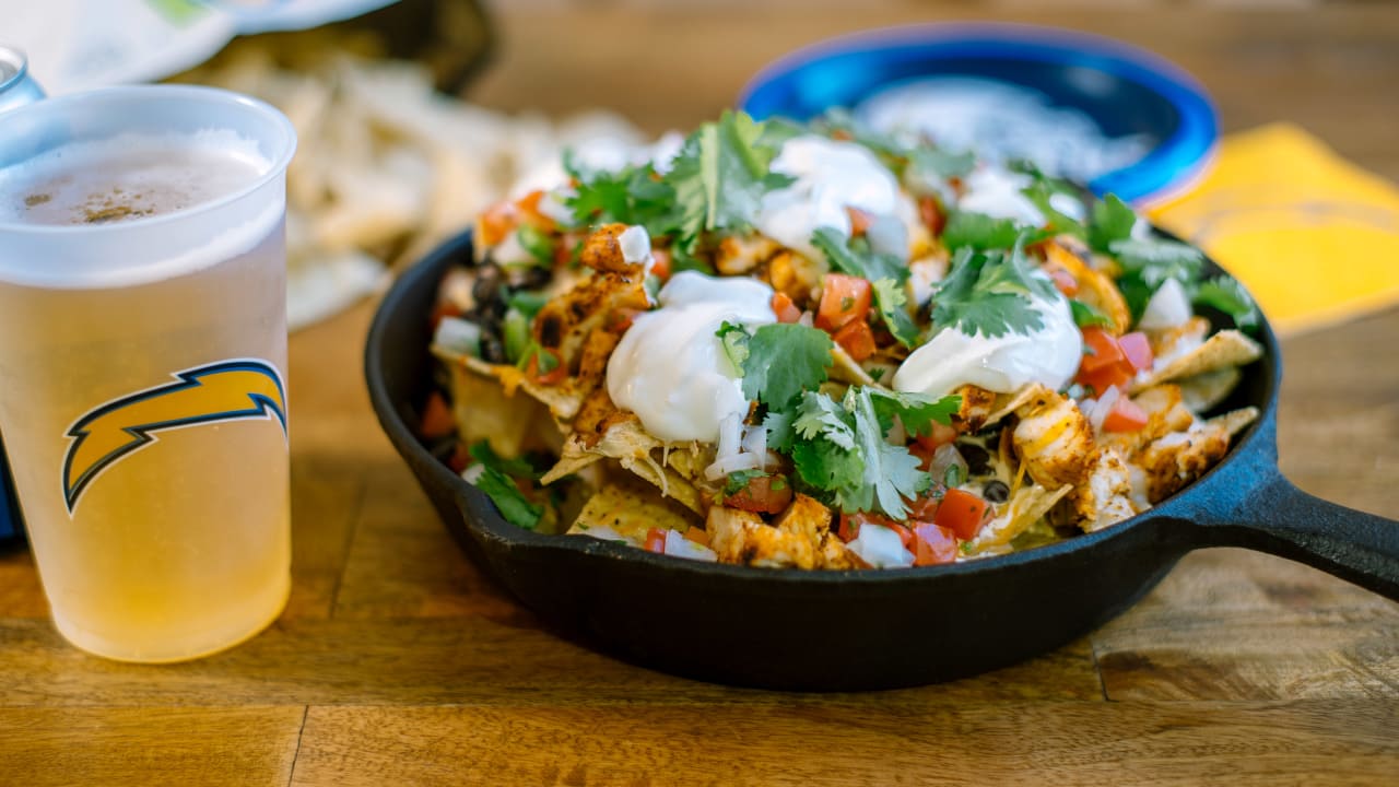 Tailgate Recipe Tequila Lime Chicken Nachos