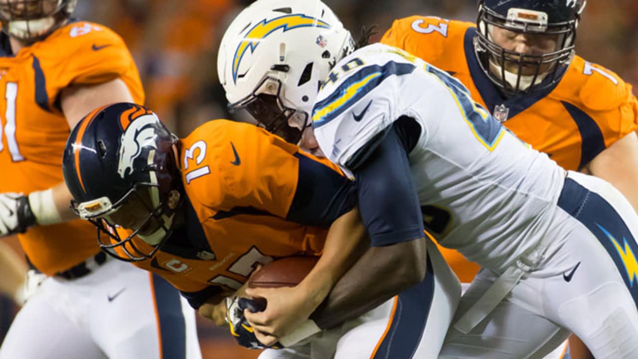 Rivers passes Fouts in Chargers 21-13 win over Broncos