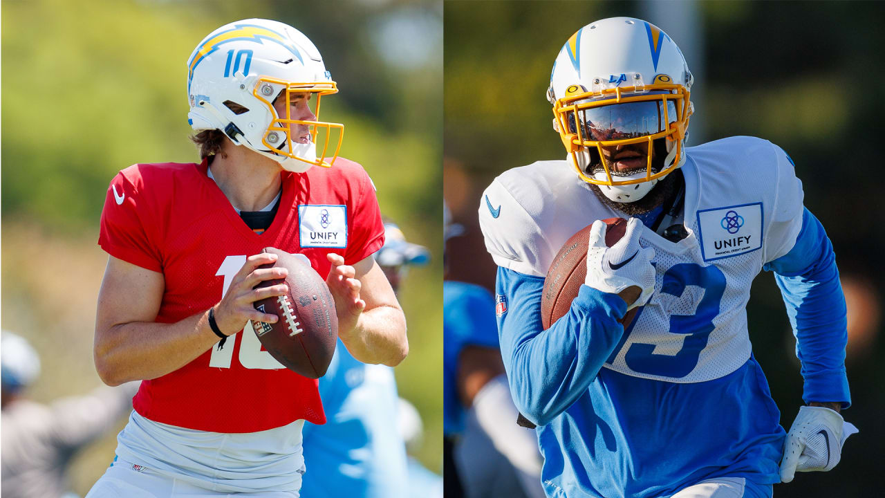 First look: Los Angeles Chargers LB Khalil Mack and CB J.C. Jackson in Chargers  uniform in 'Madden NFL 22