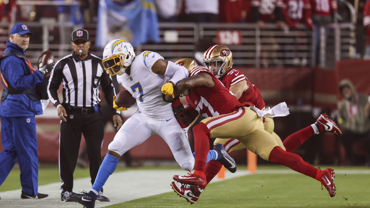 Santa Clara, CA. 22nd Sep, 2019. San Francisco 49ers defensive end Nick Bosa  (97) in action during the NFL football game between the Pittsburg Steelers  and the San Francisco 49ers at Levi's