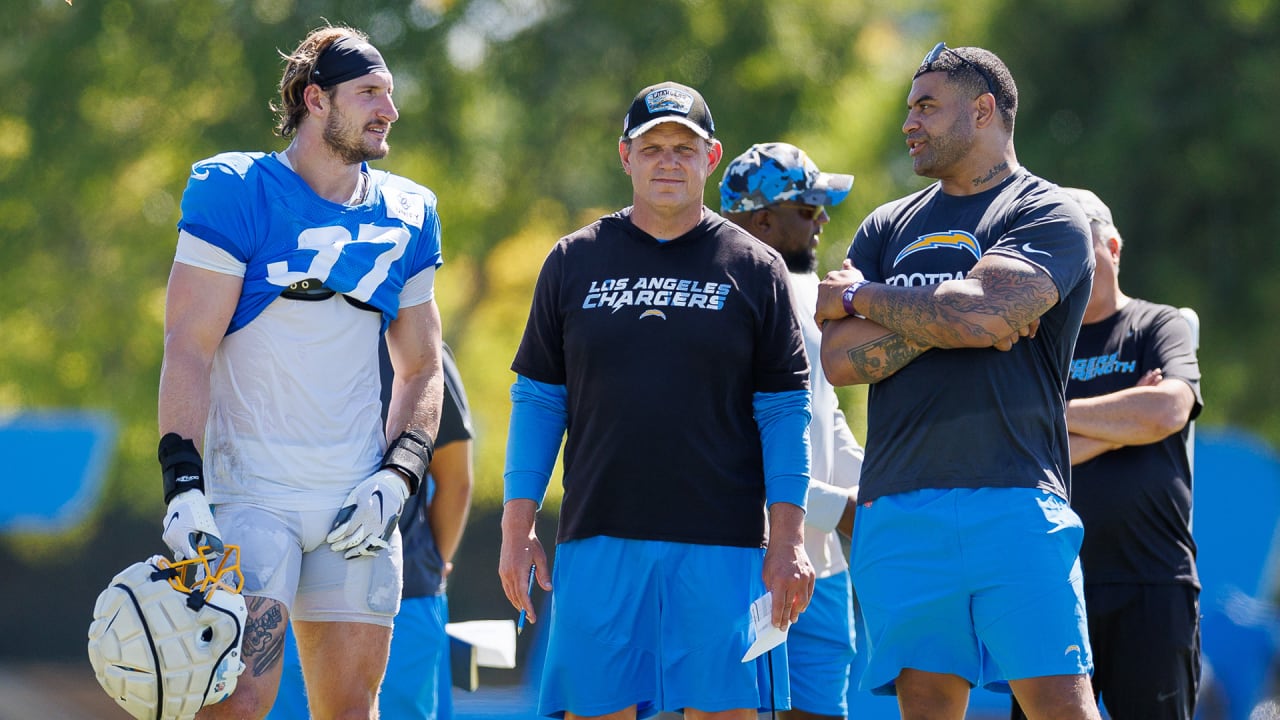 Shawne Merriman Plays Coach for a Day, Works With Bosa & Mack at
