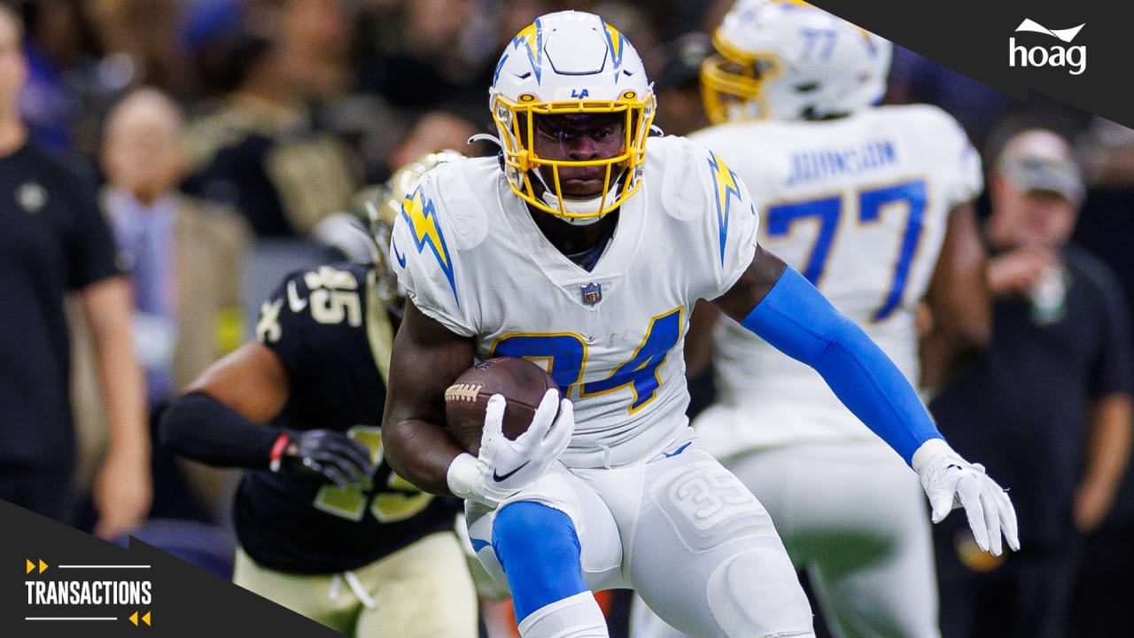 Los Angeles Chargers Sign Larry Rountree III to Active Roster