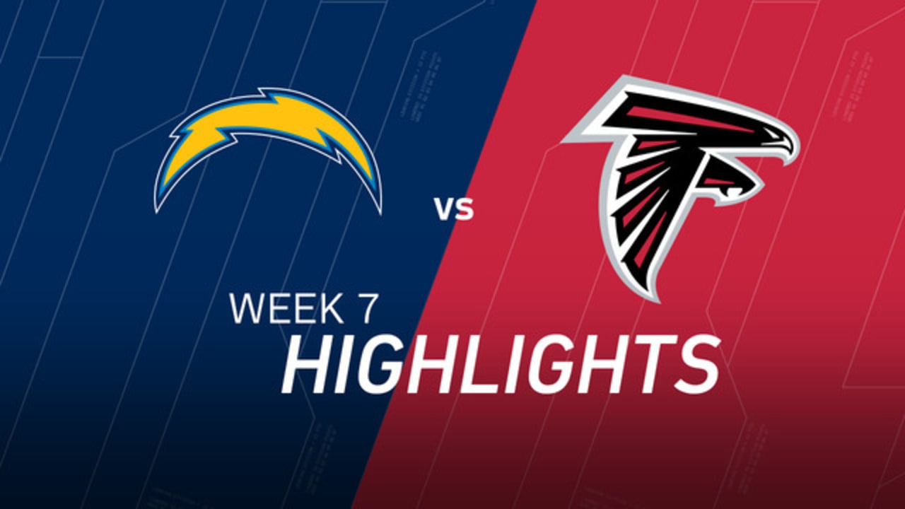 chargers at falcons