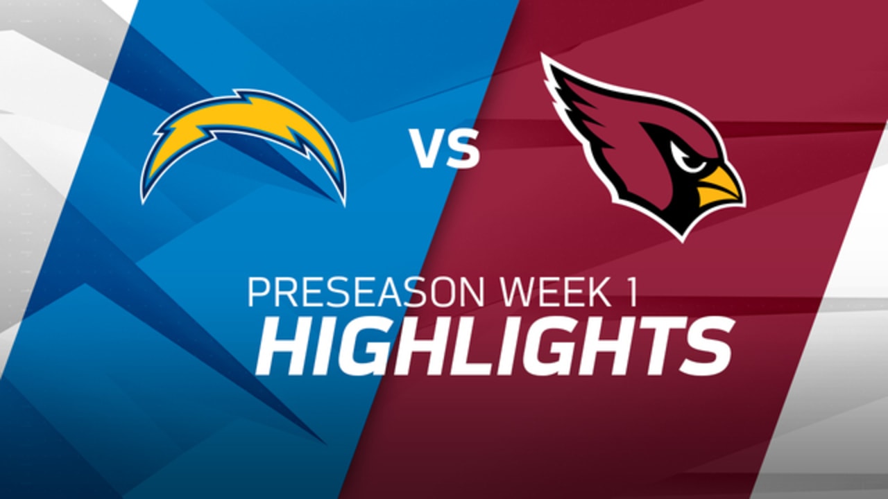 Chargers vs. Cardinals Highlights