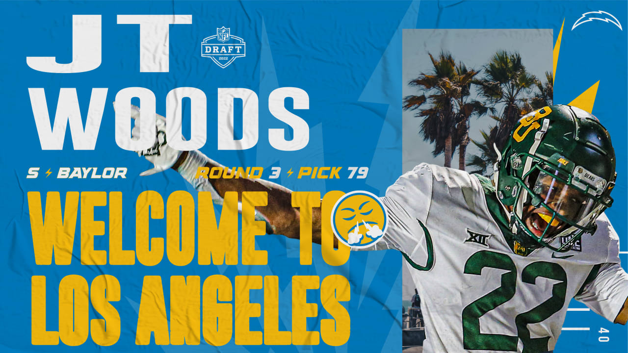 2022 NFL draft: Chargers pick JT Woods with No. 79 overall selection