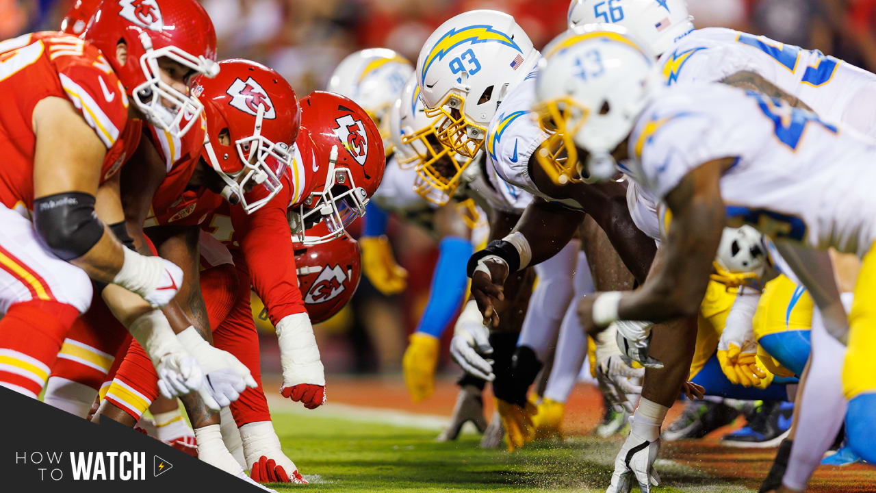 Chiefs vs. Chargers: How to watch, listen and stream