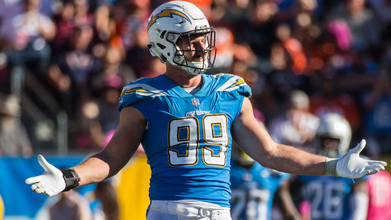chargers all blue uniform