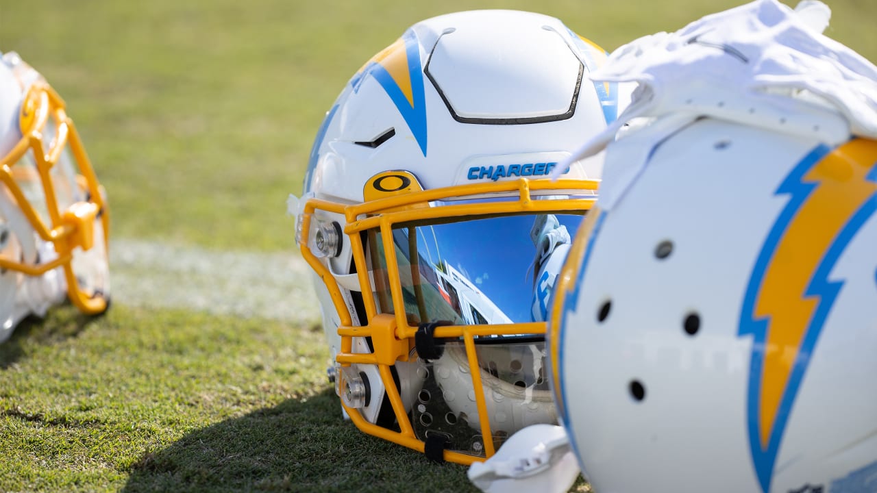 Los Angeles Chargers: 2022 Outdoor Helmet - Officially Licensed