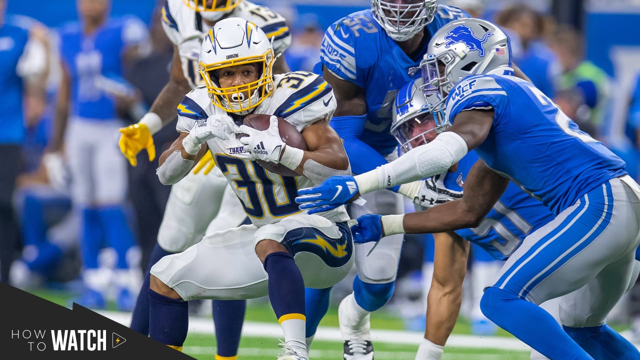 Los Angeles Chargers vs. Detroit Lions: How to Watch, Listen & Live