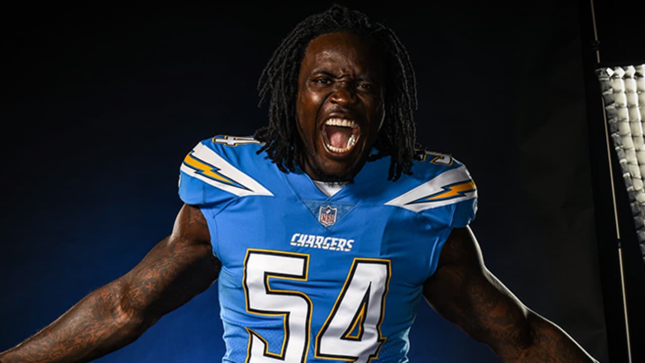 Los Angeles Chargers will wear powder-blue jerseys Sunday vs. Broncos