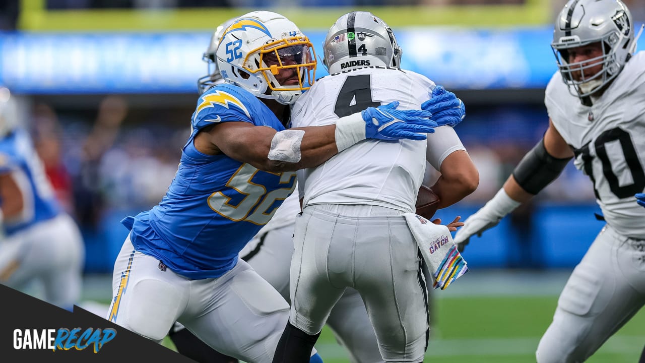 NFL: Los Angeles Chargers vs. Oakland Raiders