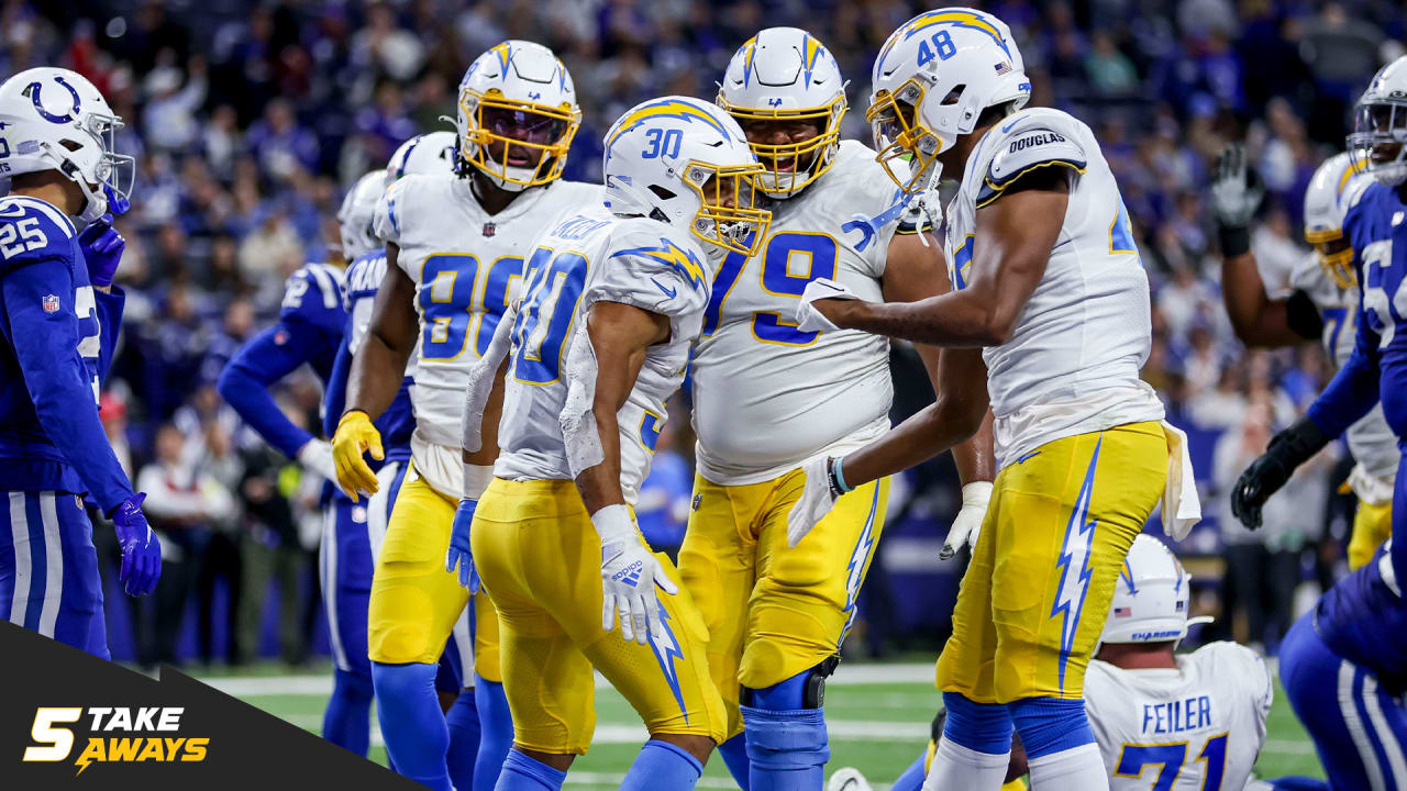 Chargers S James ejected after 2 personal fouls in 3 plays