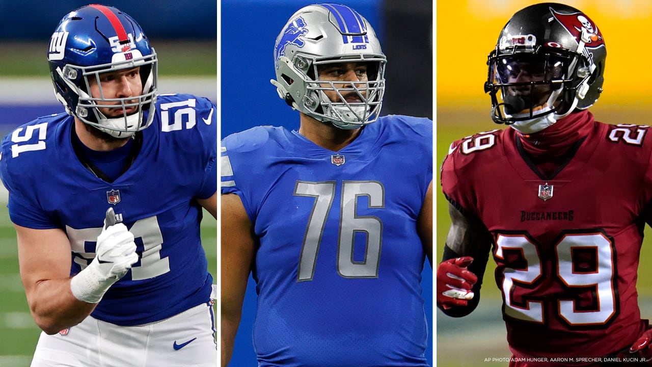 Detroit Lions guard Oday Aboushi (76) prior to an NFL football