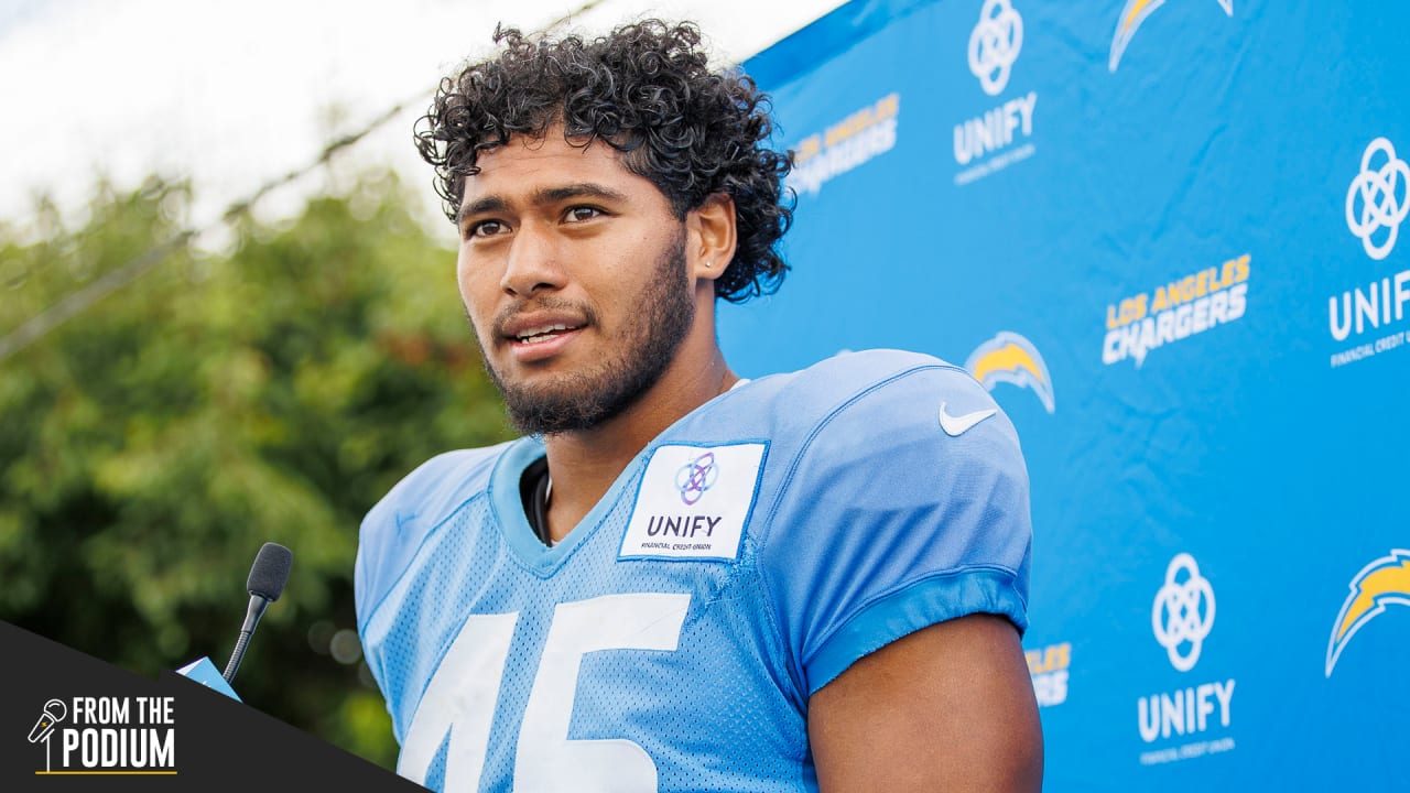 From The Podium Pair of Chargers Rookies Prepare for NFL Debut in