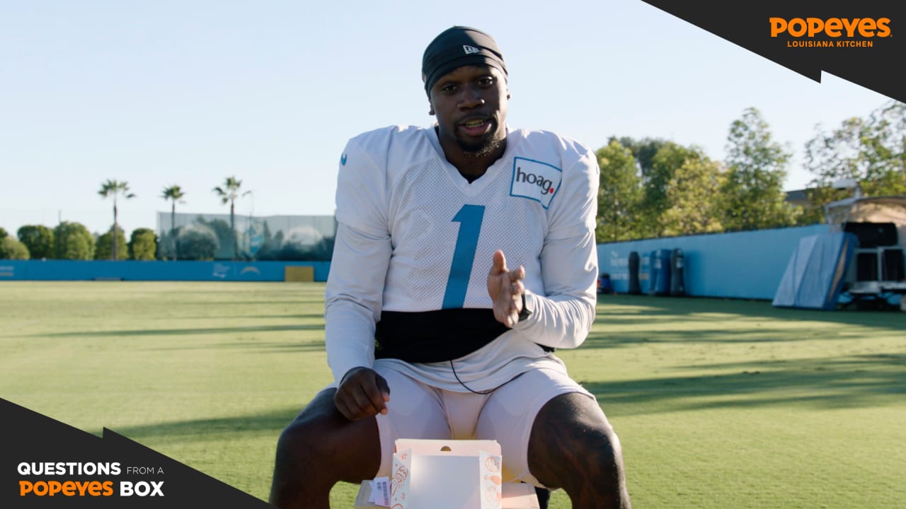 Questions from a Popeyes Box DeAndre Carter