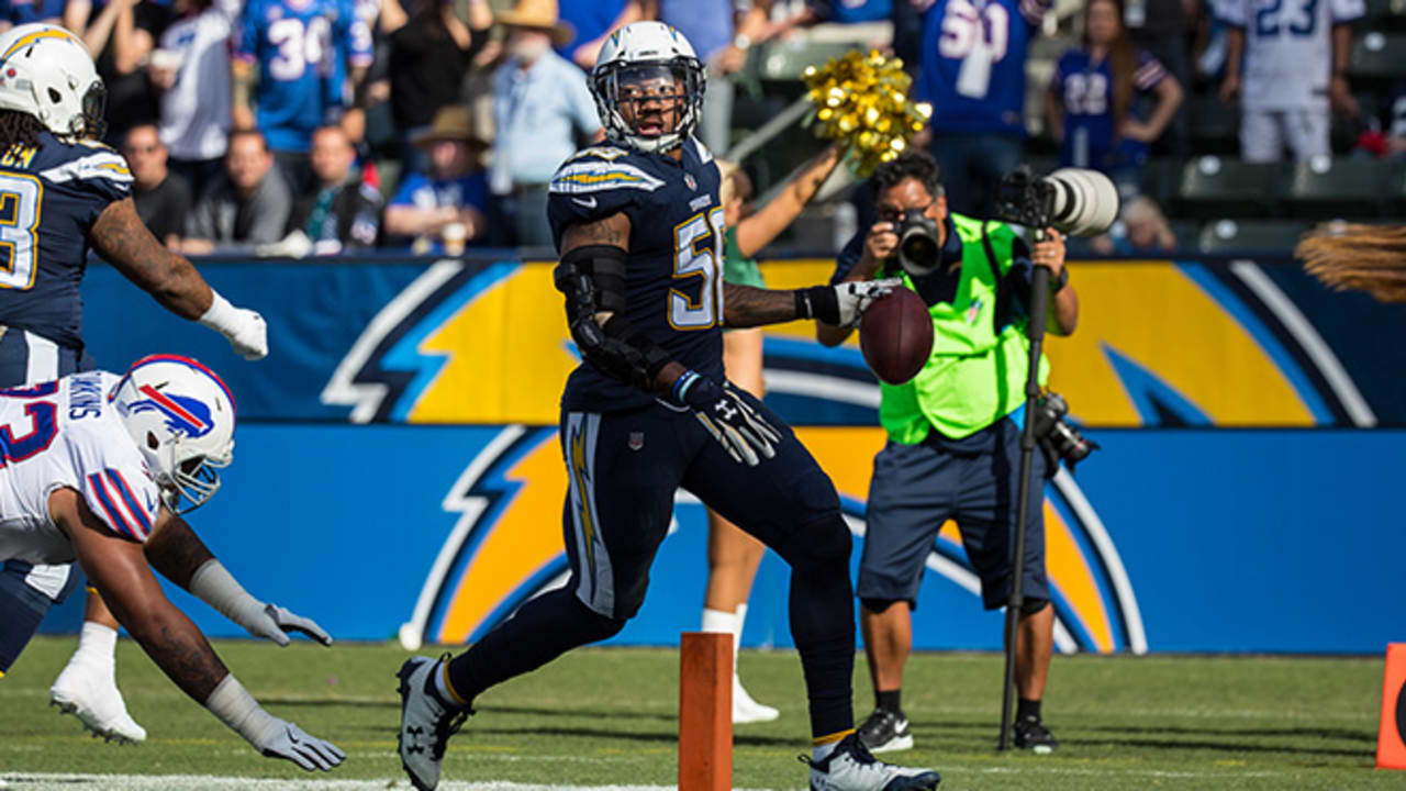 Chargers defense records five interceptions in face of Bills' 'disrespect'  – San Bernardino Sun