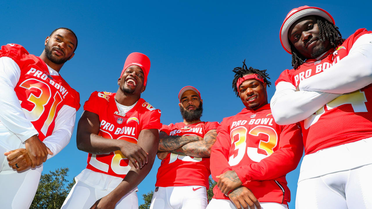 Behind the Scenes AFC Pro Bowl Team Photo