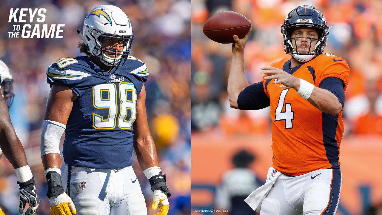 Chargers News: Kickoff vs. Broncos set for Sunday afternoon - Bolts From  The Blue