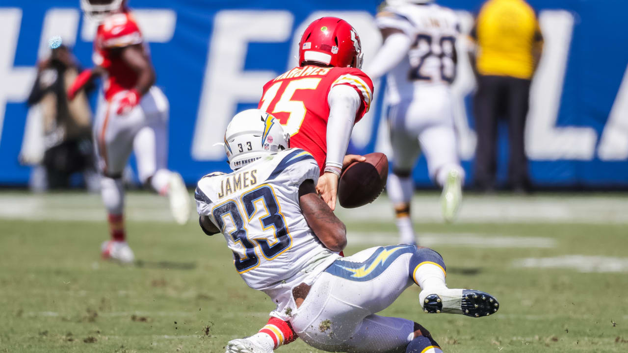 Derwin James' First NFL Sack