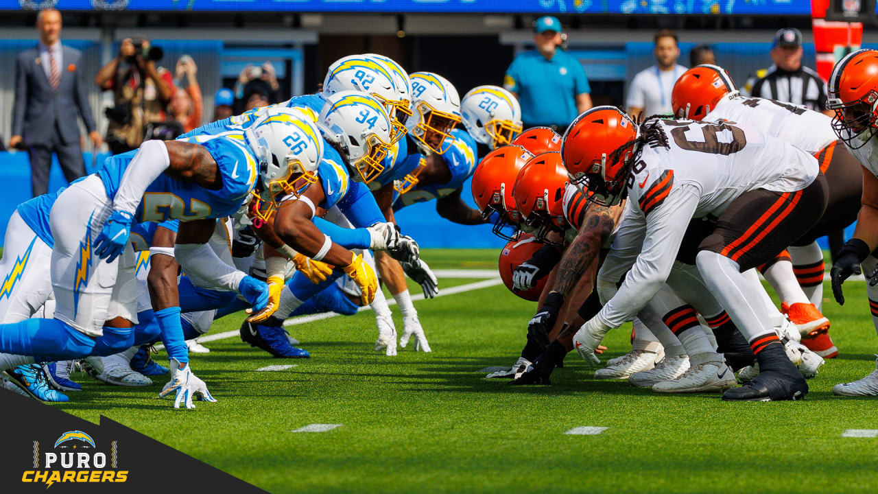 Los Ángeles Chargers Vs. Cleveland Browns 9 De Octubre De 2022