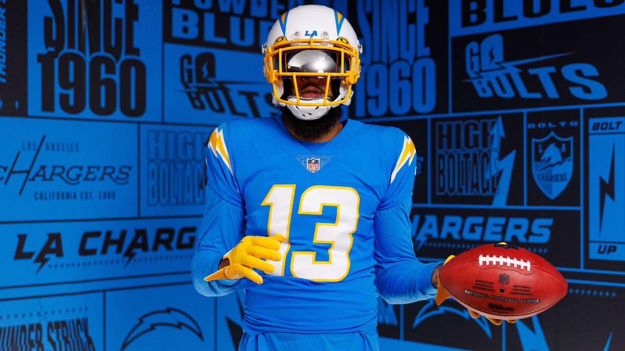 NFL Pro Line Men's Justin Herbert Powder Blue Los Angeles Chargers Player Jersey
