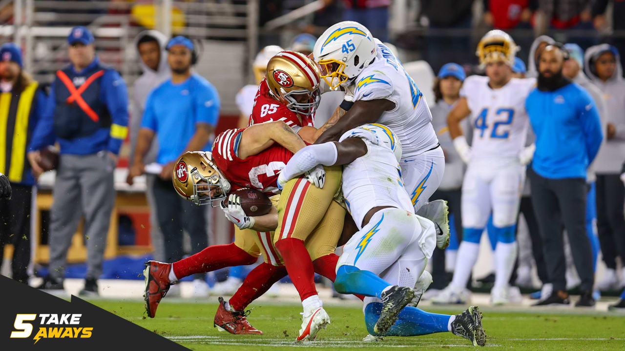 Takeaways from 49ers preseason finale vs. Chargers