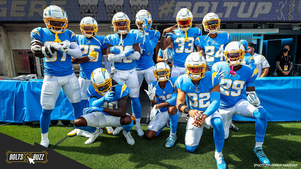 2021 LET'S GO. → - Los Angeles Chargers