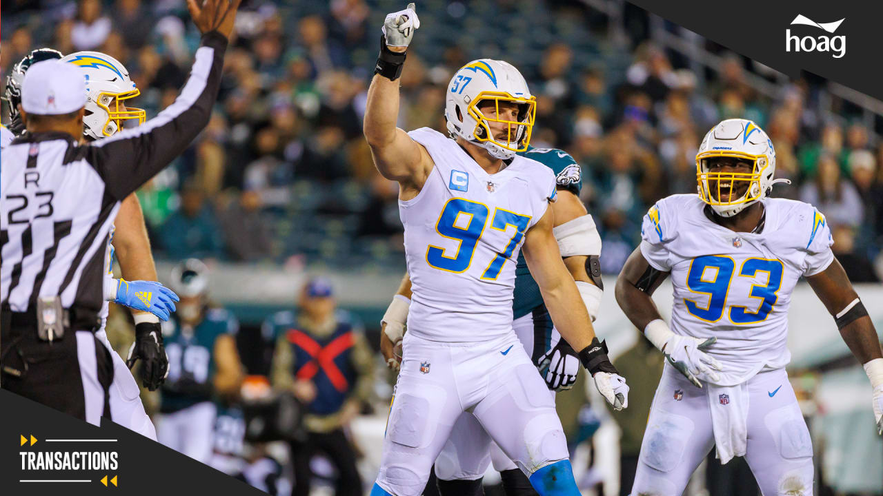 Chargers Move Joey Bosa Off COVID-19 List