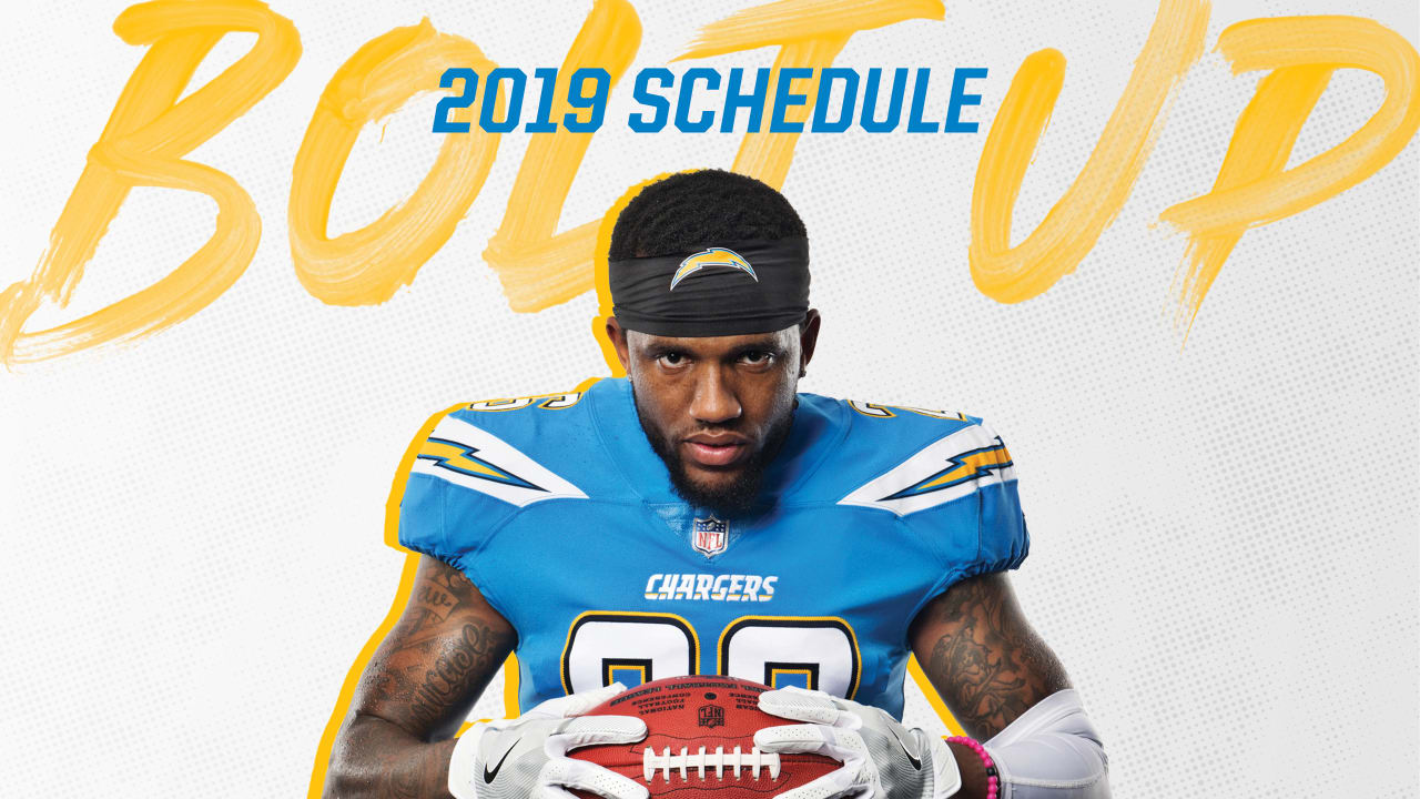 Chargers 2019 Schedule Announced