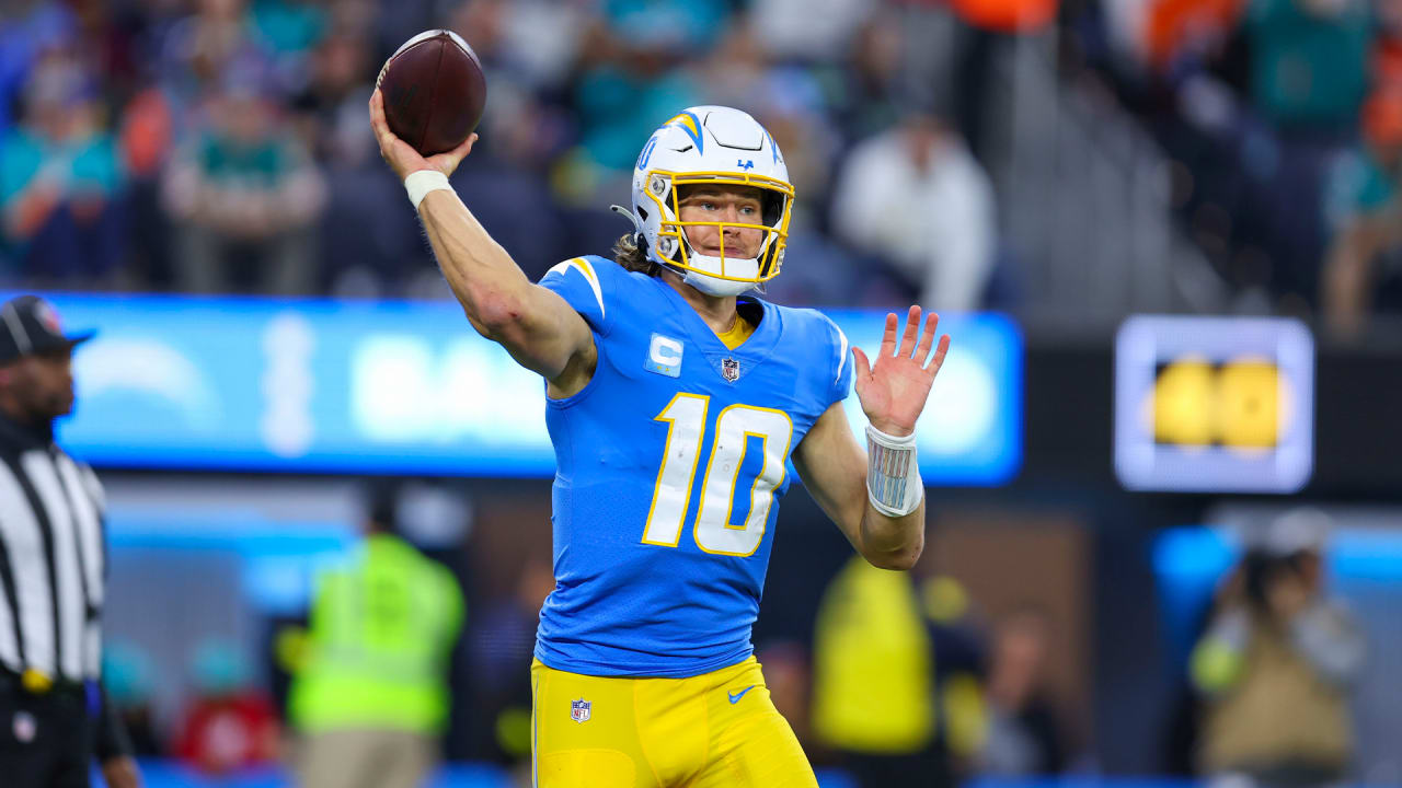 Highlights Justin Herbert's Best Plays from 375Yard Game Week 14