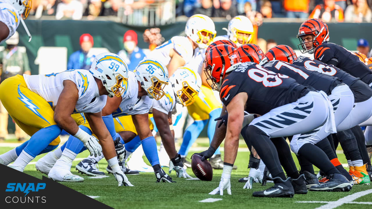 Bengals at Steelers: Snap count takeaways from NFL Week 11 - Cincy Jungle