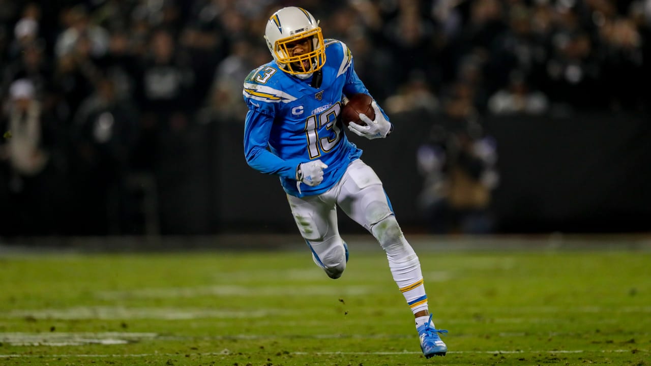 Los Angeles Chargers cornerback J.C. Jackson snags interception on Miami  Dolphins Tua Tagovailoa's underthrown pass to end zone