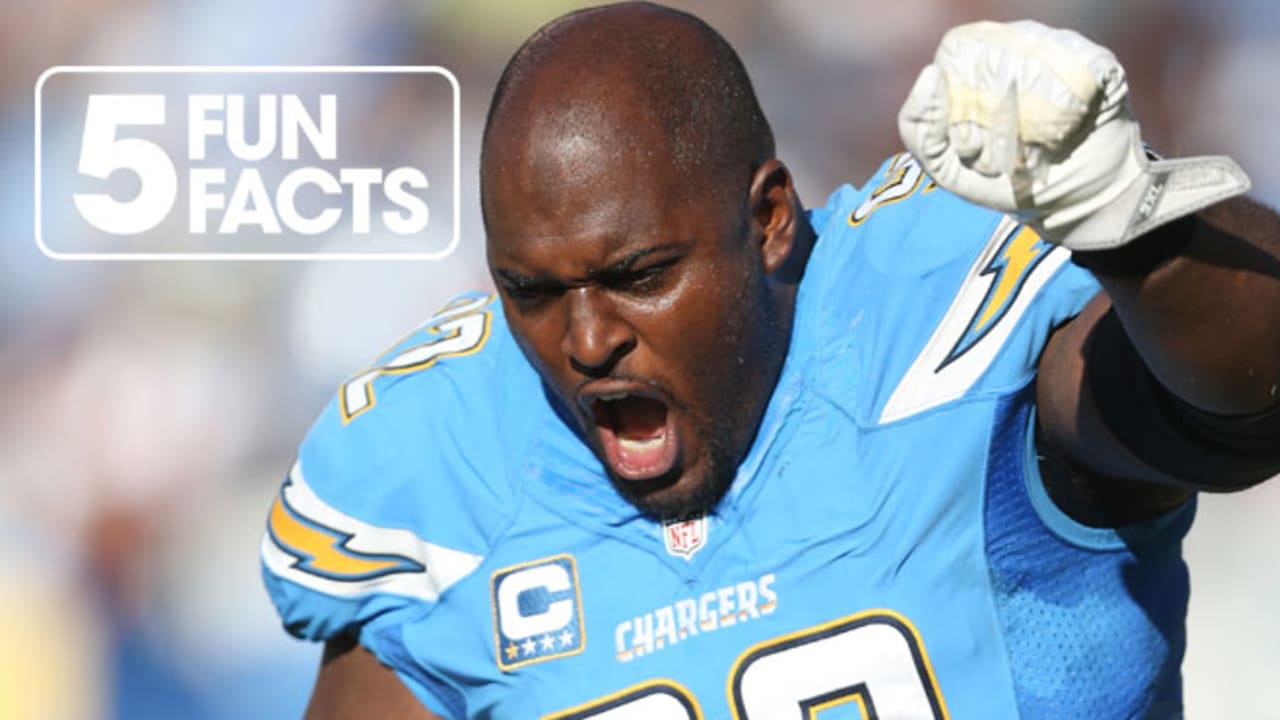 Los Angeles Chargers outside linebacker Thomas Davis is seen prior to an  NFL football game against the Green Bay Packers Sunday, Nov. 3, 2019, in  Carson, Calif. (AP Photo/Mark J. Terrill Stock