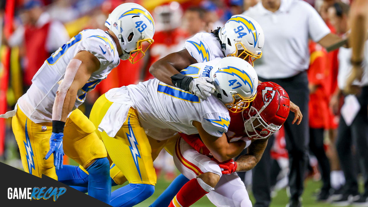 Chiefs vs Chargers score: Chiefs defeat Chargers 27-24 on Thursday