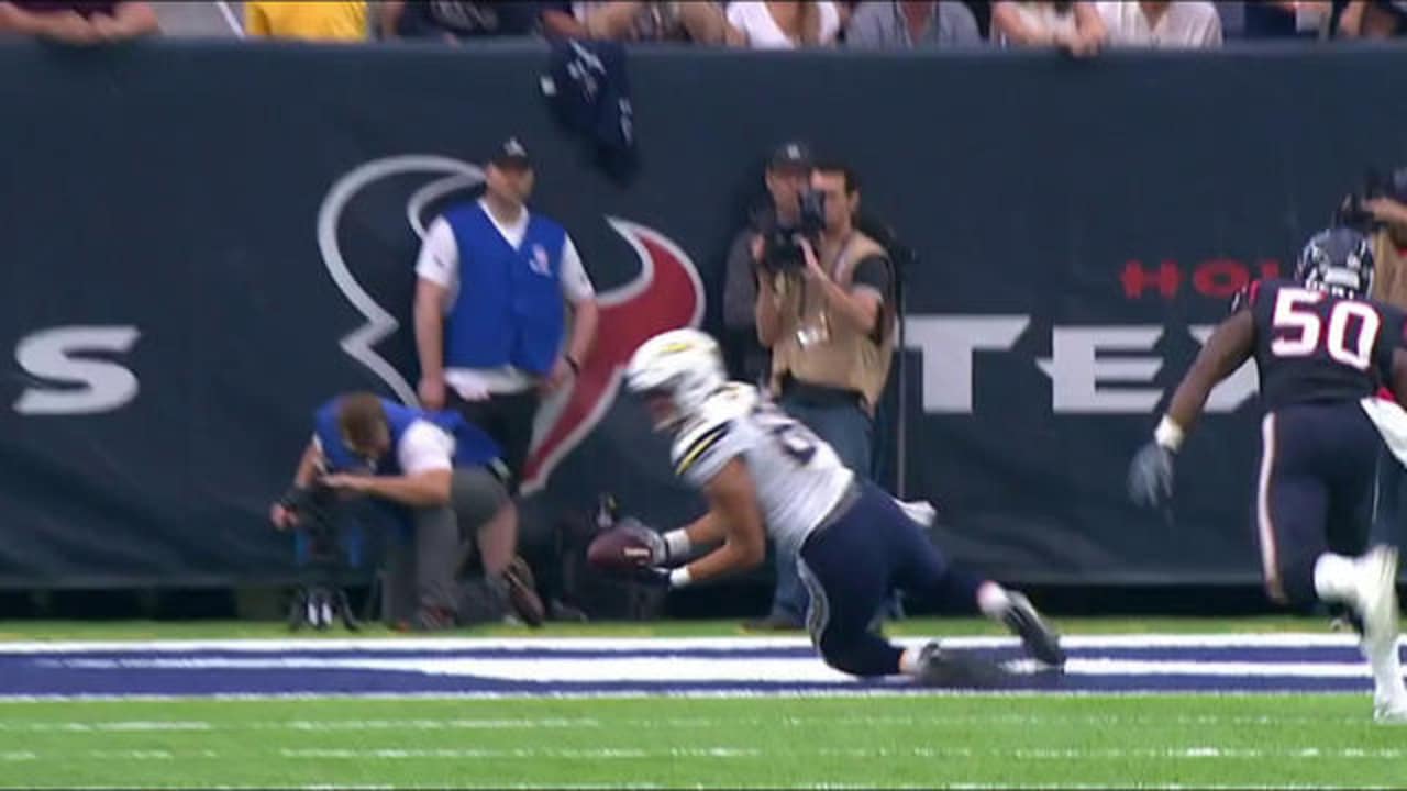 Hunter Henry's Sliding Touchdown Catch