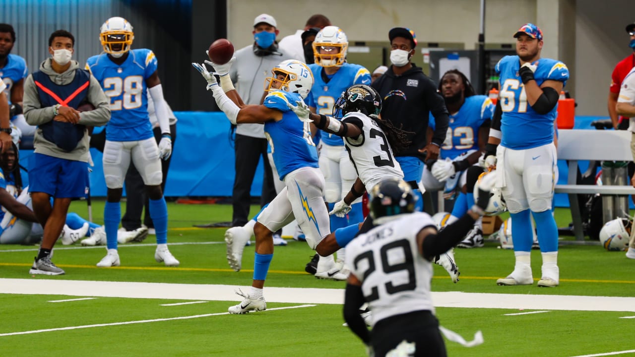 Can't-Miss Play: Los Angeles Chargers quarterback Justin Herbert dials  launch codes on 70-YARD TD to wide receiver Jalen Guyton