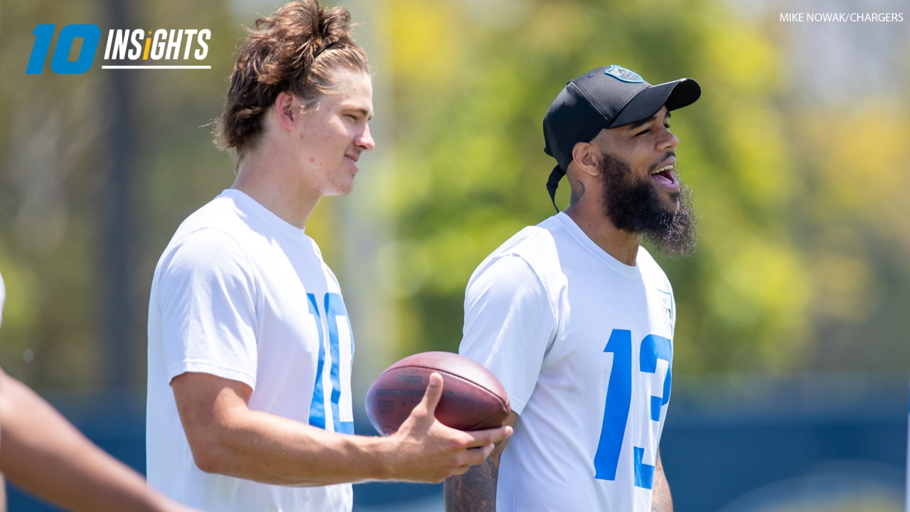 10 Insights: WR Keenan Allen's Instant Chemistry With QB Justin Herbert