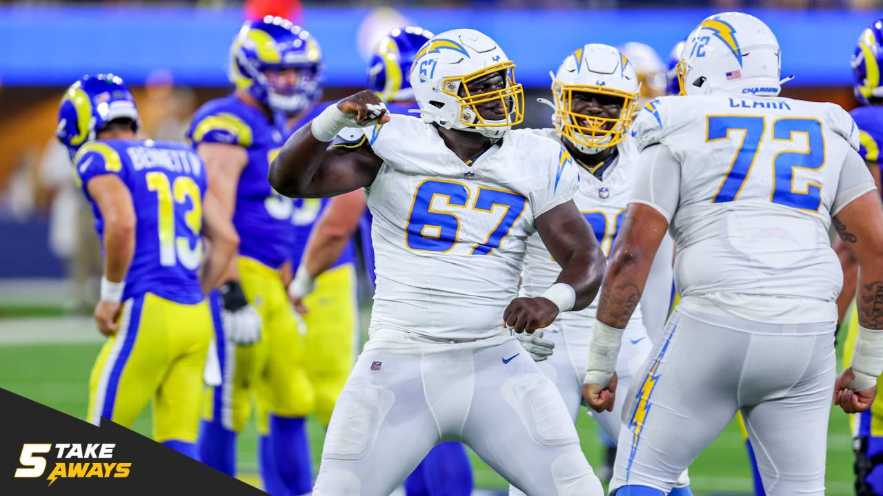 5 Takeaways: Chargers Players Who Stood Out Against the Rams